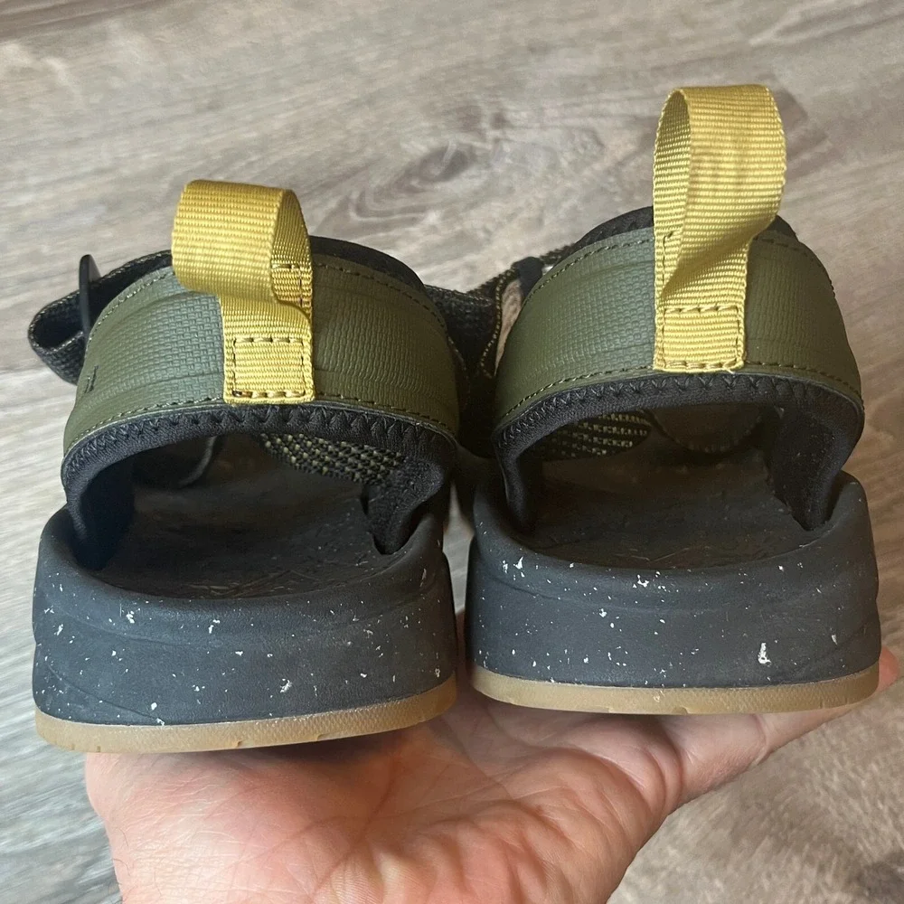 Forsake Rogue River Hiking Sandals Sandals Green Black Gum Mens 10‎ EU 43